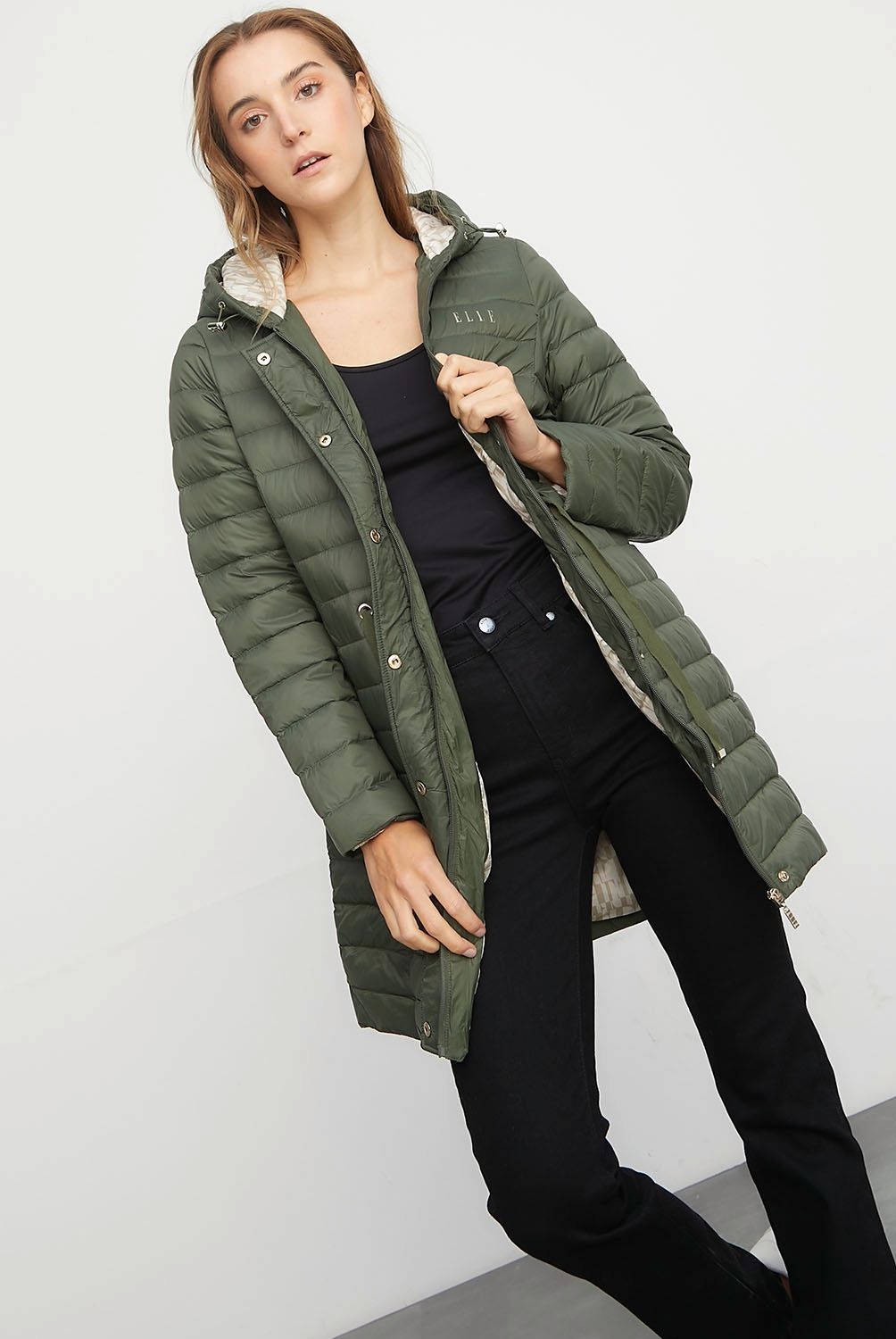 ELLE - Elle Parka Plumas Mujer