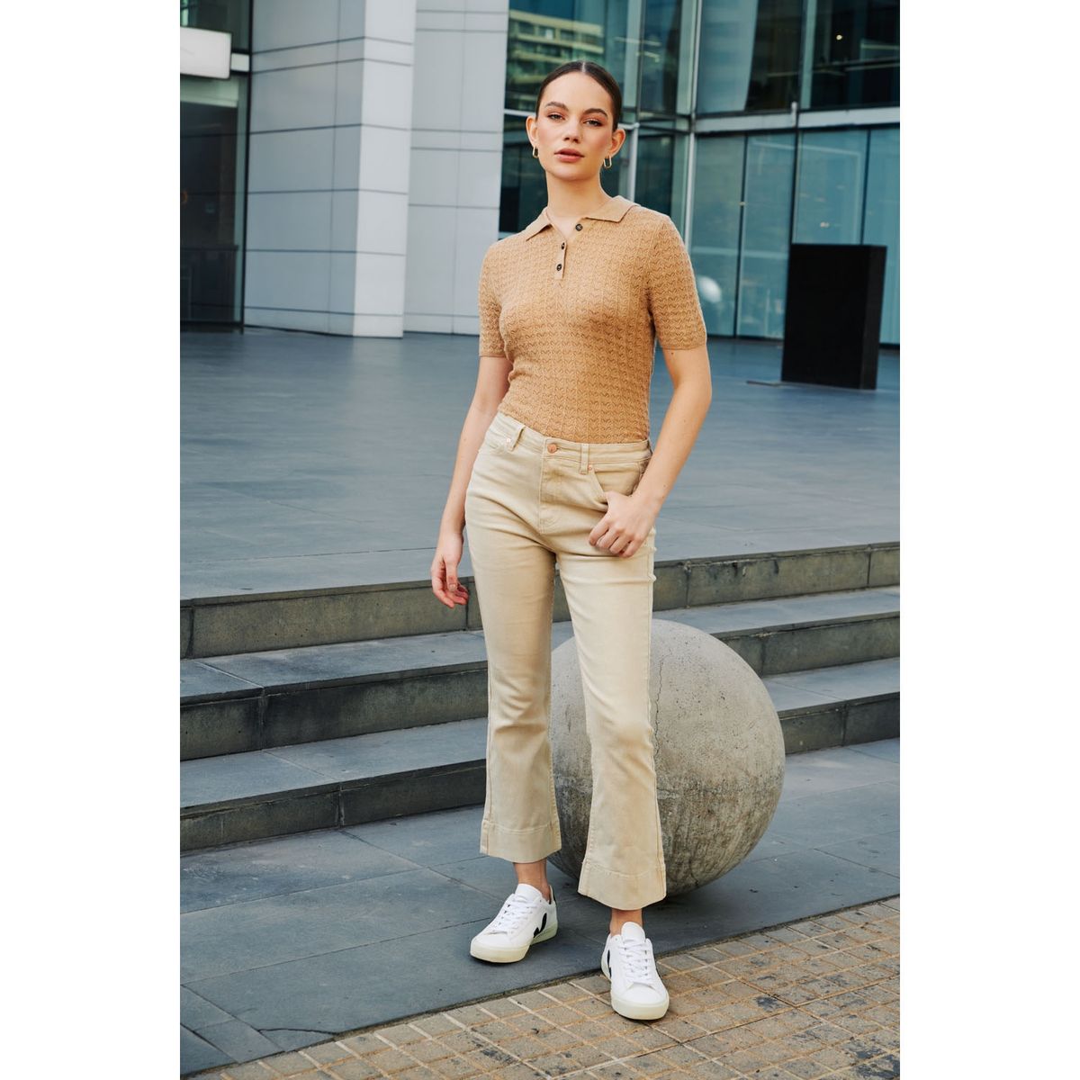 BASEMENT - Basement Jeans Recto Tiro Alto Mujer