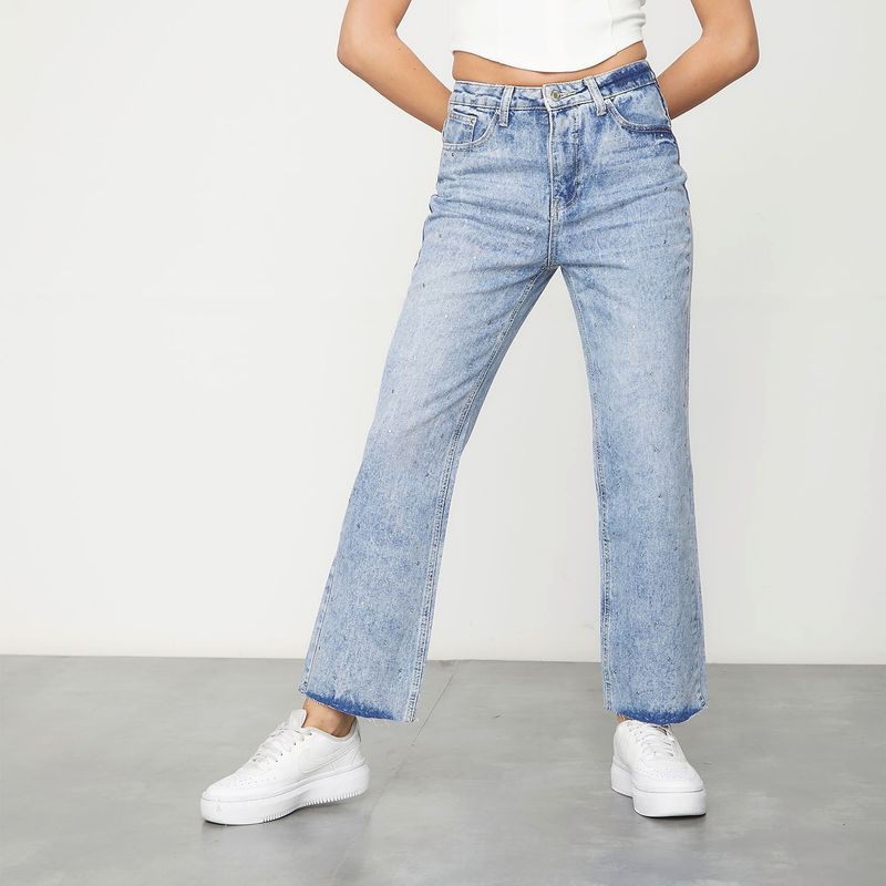 Falabella Jeans Recto Tiro Medio Mujer Jean Recto Mujer Tiro Medio