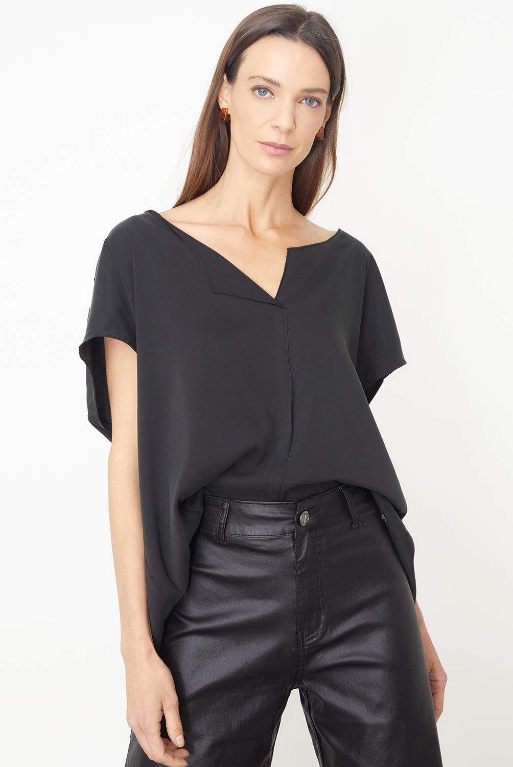 APOLOGY - Blusa Sin Mangas Cupro Mujer Cecilia Bolocco para Apology