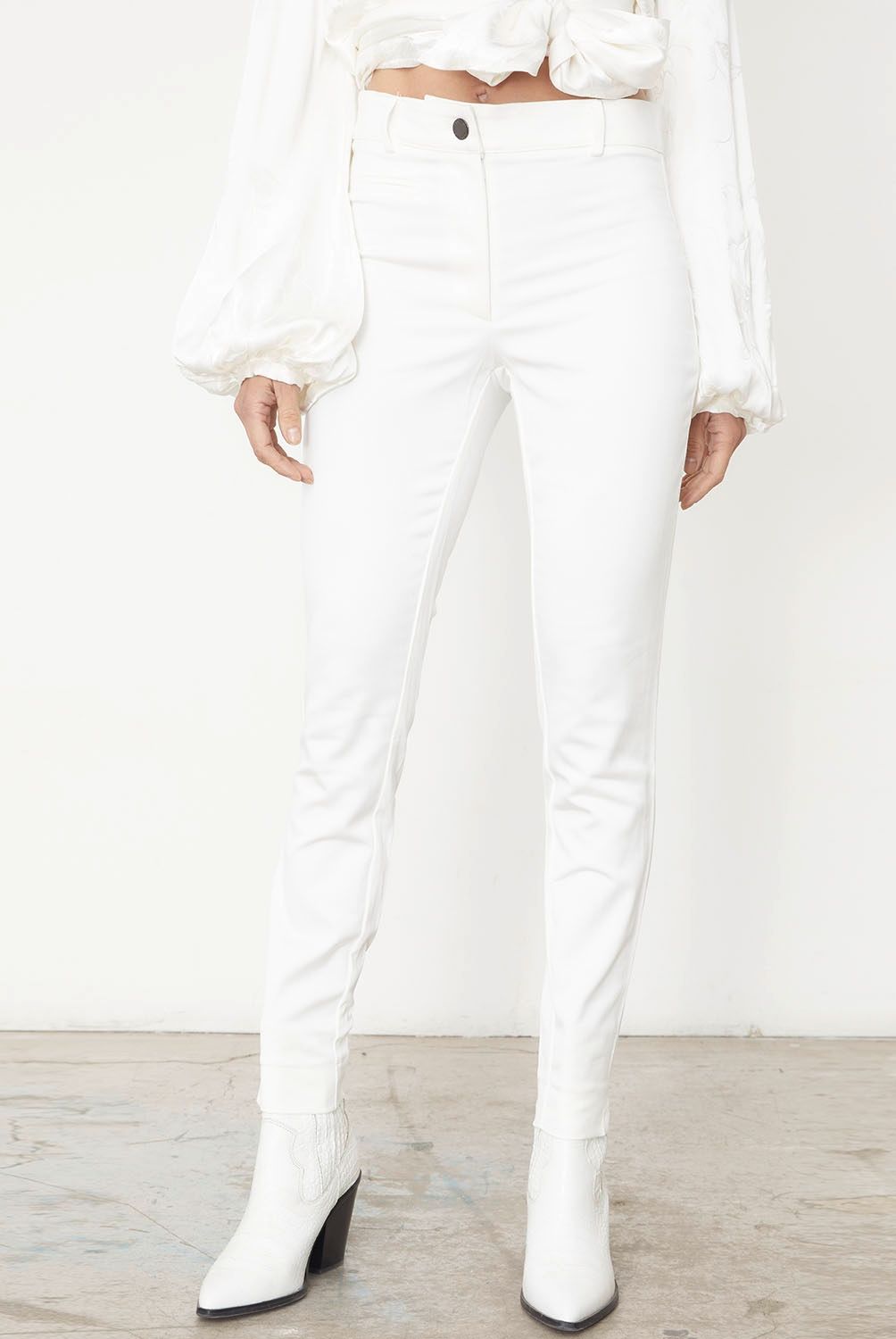 APOLOGY - Pantalón Slim Tencel Mujer Cecilia Bolocco Para Apology
