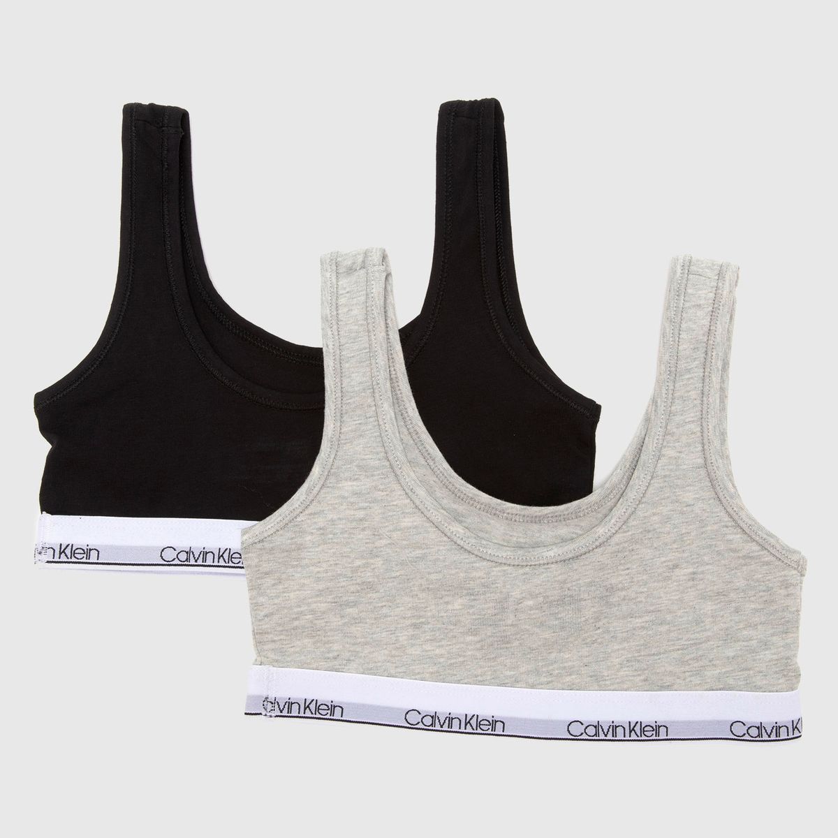 CALVIN KLEIN - Calvin Klein Pack De 2 Petos Algodón Niña