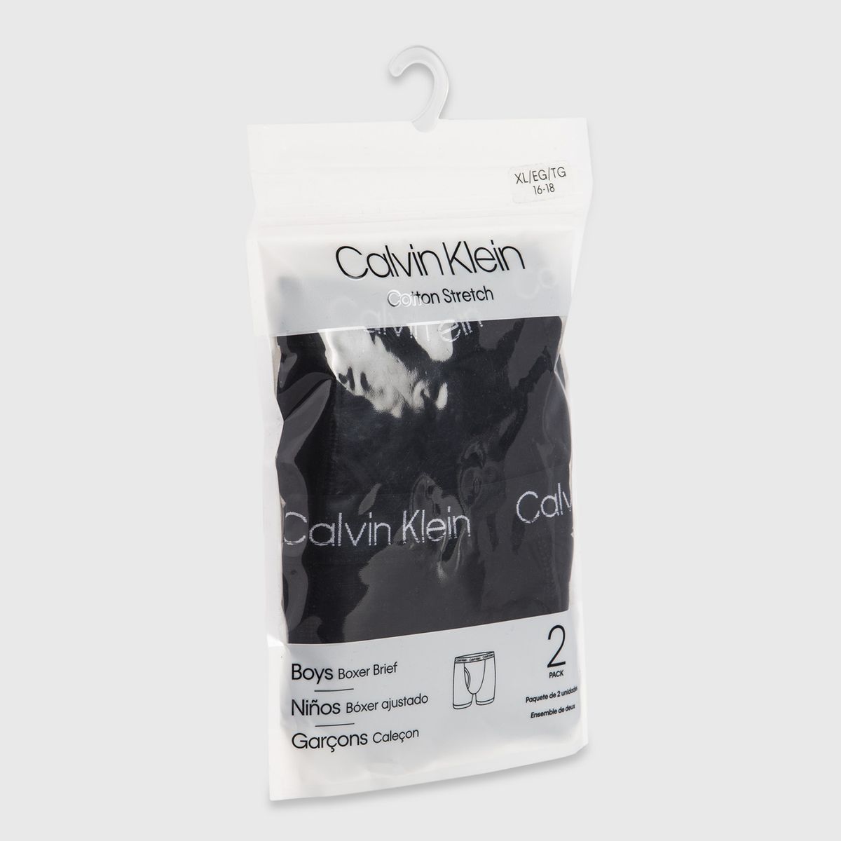 CALVIN KLEIN - Boxer Pack de 2 Unidades Algodón Niño Calvin Klein