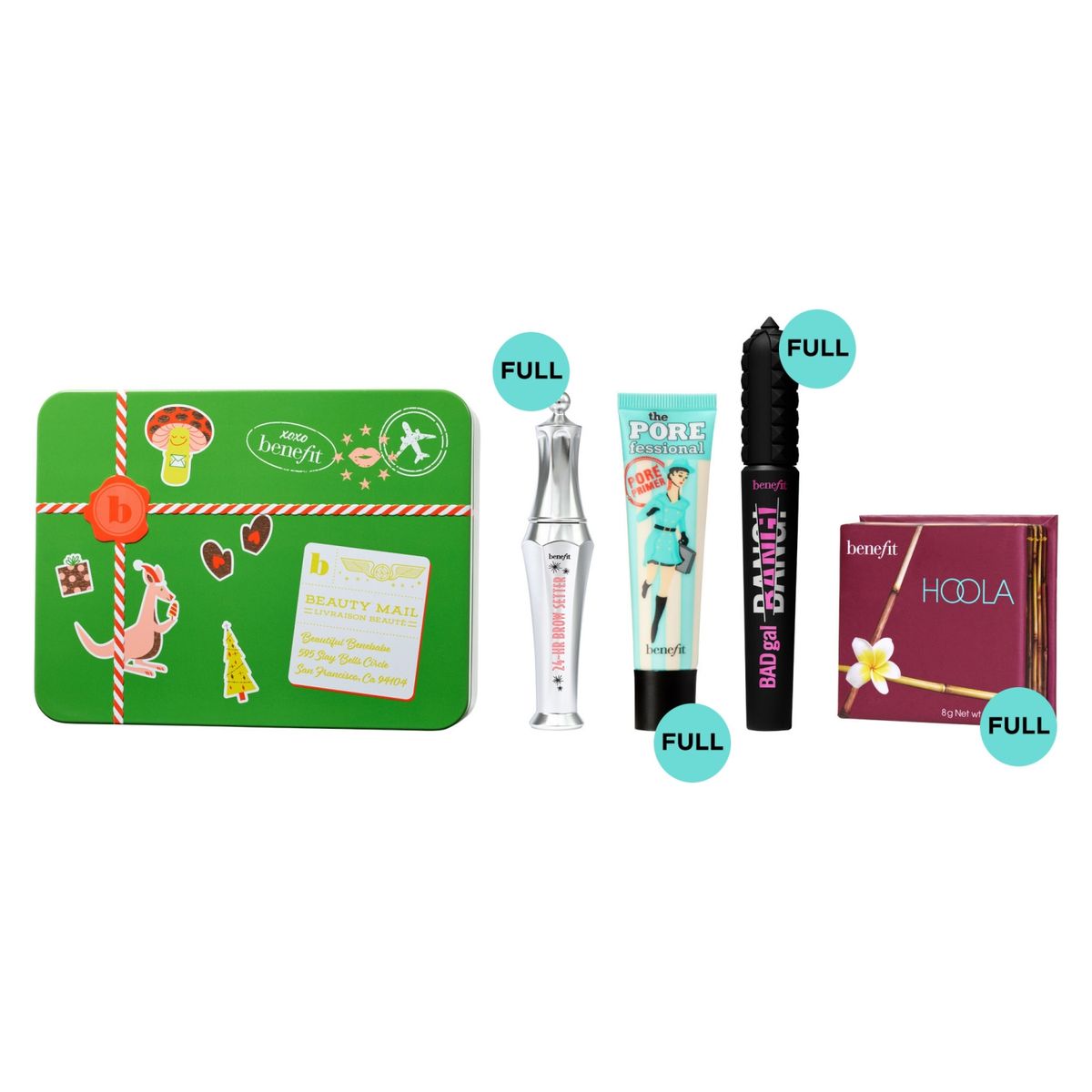 BENEFIT - Set Edicion Limitada Full Glam Benefit