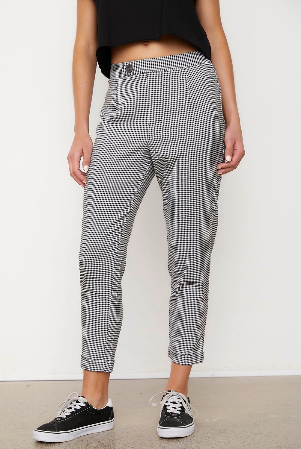 SYBILLA - Pantalón Leggings Sastrero Mujer Sybilla Tiro Medio