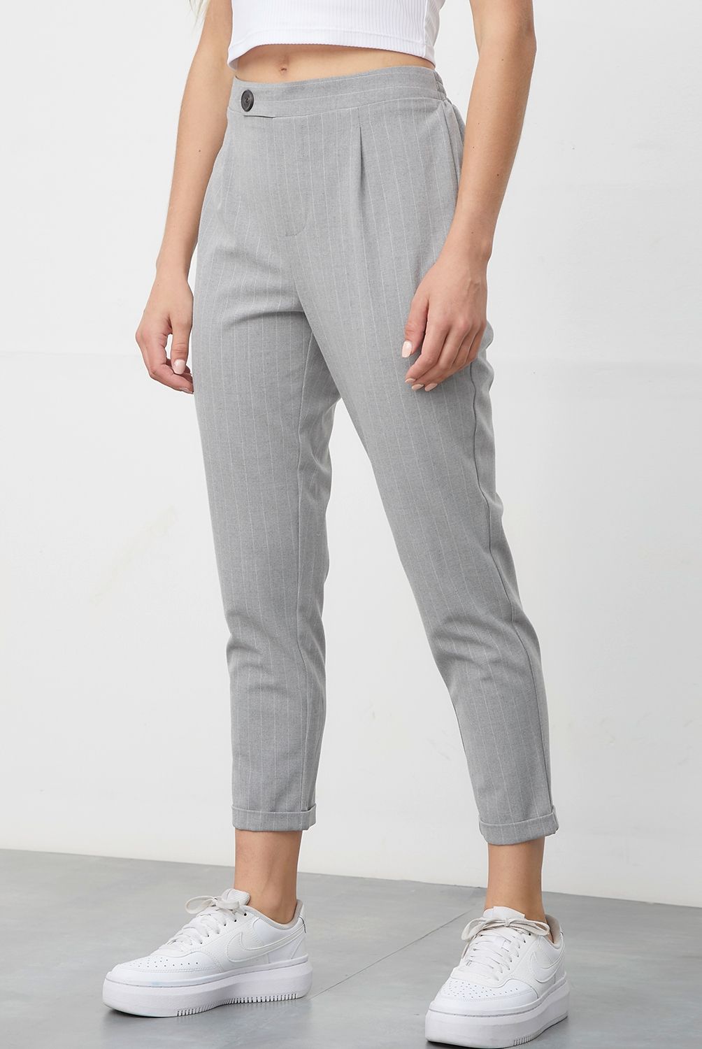 SYBILLA - Pantalón Leggings Sastrero Mujer Sybilla Tiro Medio