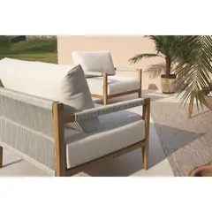BASEMENT HOME - Sofá 1 Cuerpo Aruba Beige