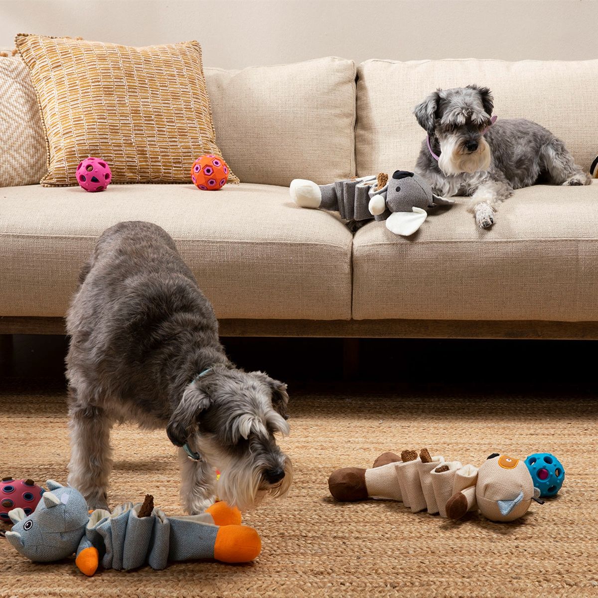 KULCAN - Juguete Para Perro Peluche Interactivo 34X17 Cm Kulcan