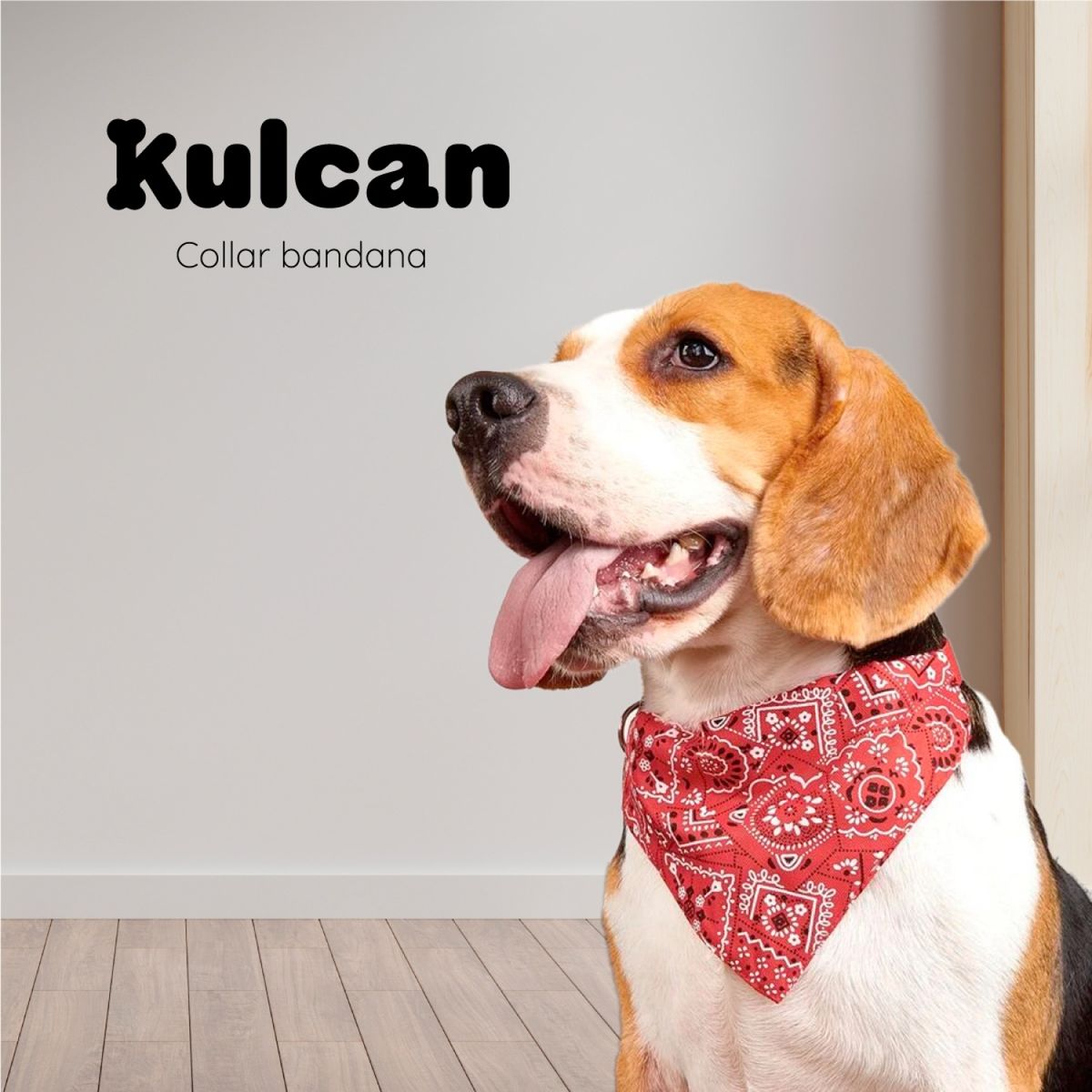 KULCAN - Bandana Para Perros 40-20 Cm Ajustable X 9 Cm Kulcan