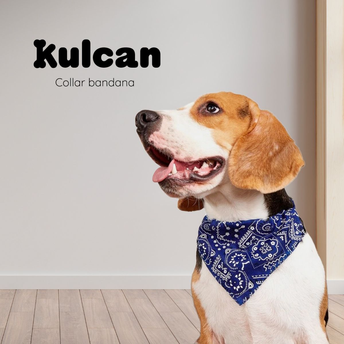 KULCAN - Bandana Para Perros 40-20 Cm Ajustable X 9 Cm Kulcan