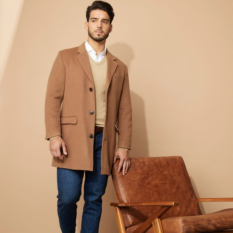 LA MARTINA - Abrigo Lana Regular Fit Hombre La Martina