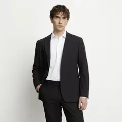 BASEMENT - Camisa De Vestir Manga Larga Algodón Hombre