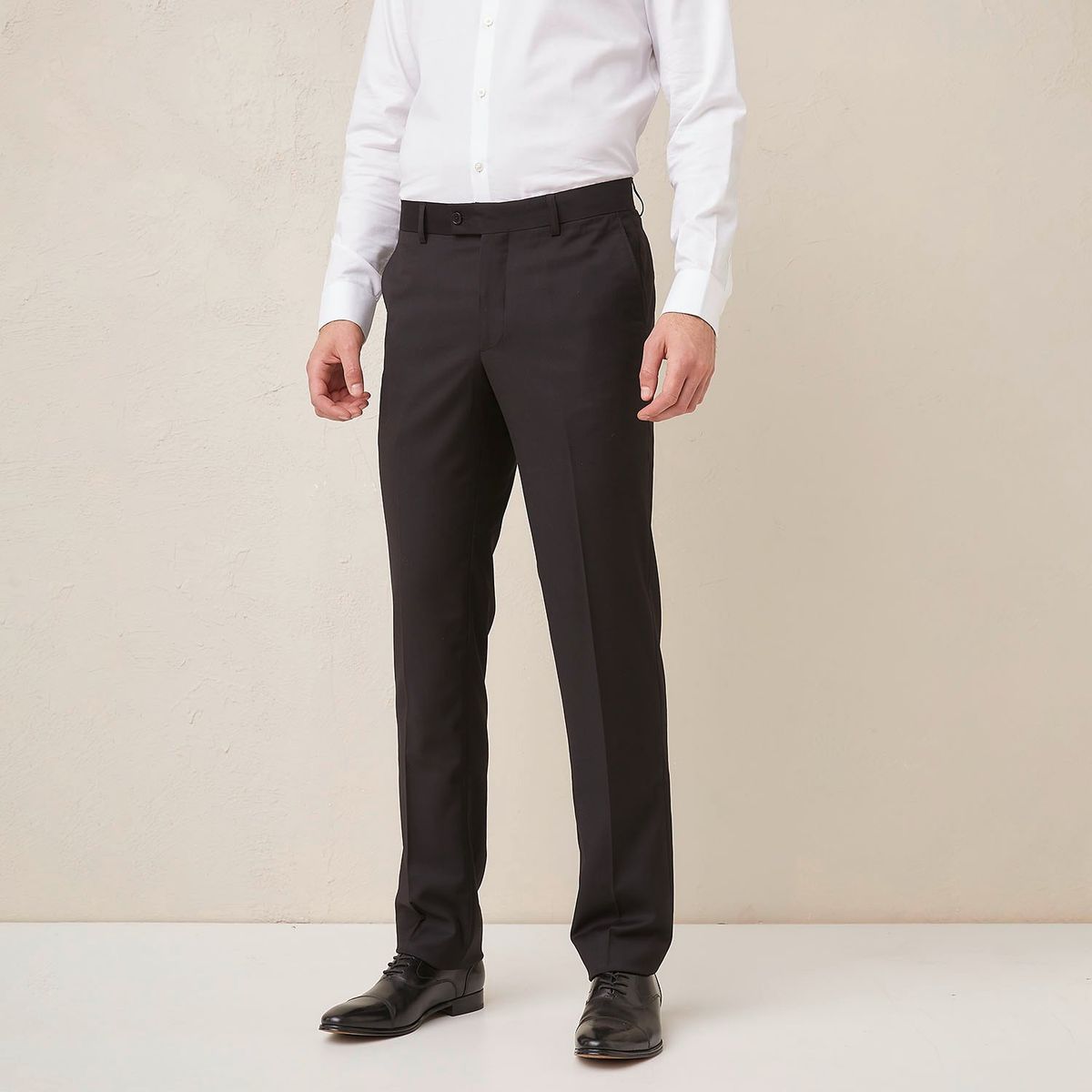 BASEMENT - Pantalón de Traje Slim Fit Hombre Basement