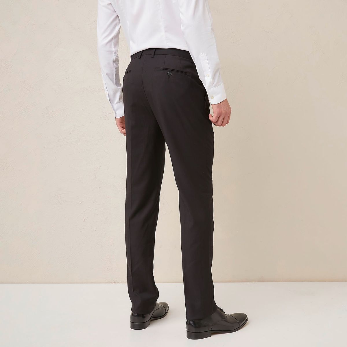 BASEMENT - Pantalón de Traje Slim Fit Hombre Basement
