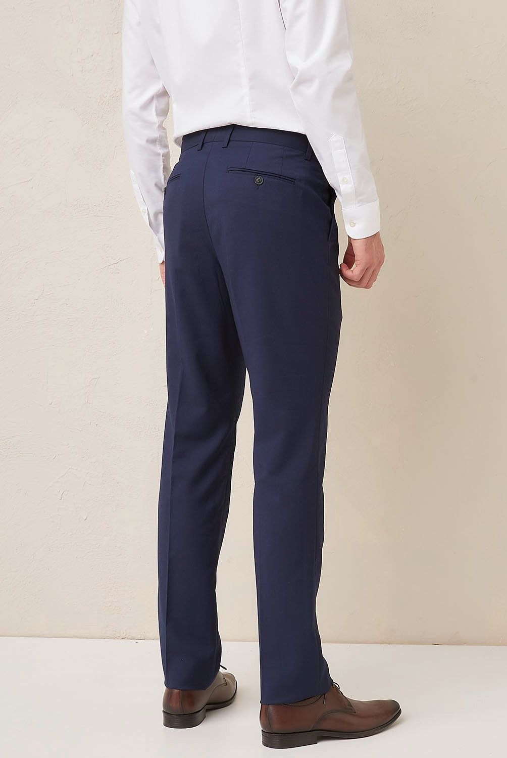 BASEMENT - Pantalón de Traje Slim Fit Hombre Basement