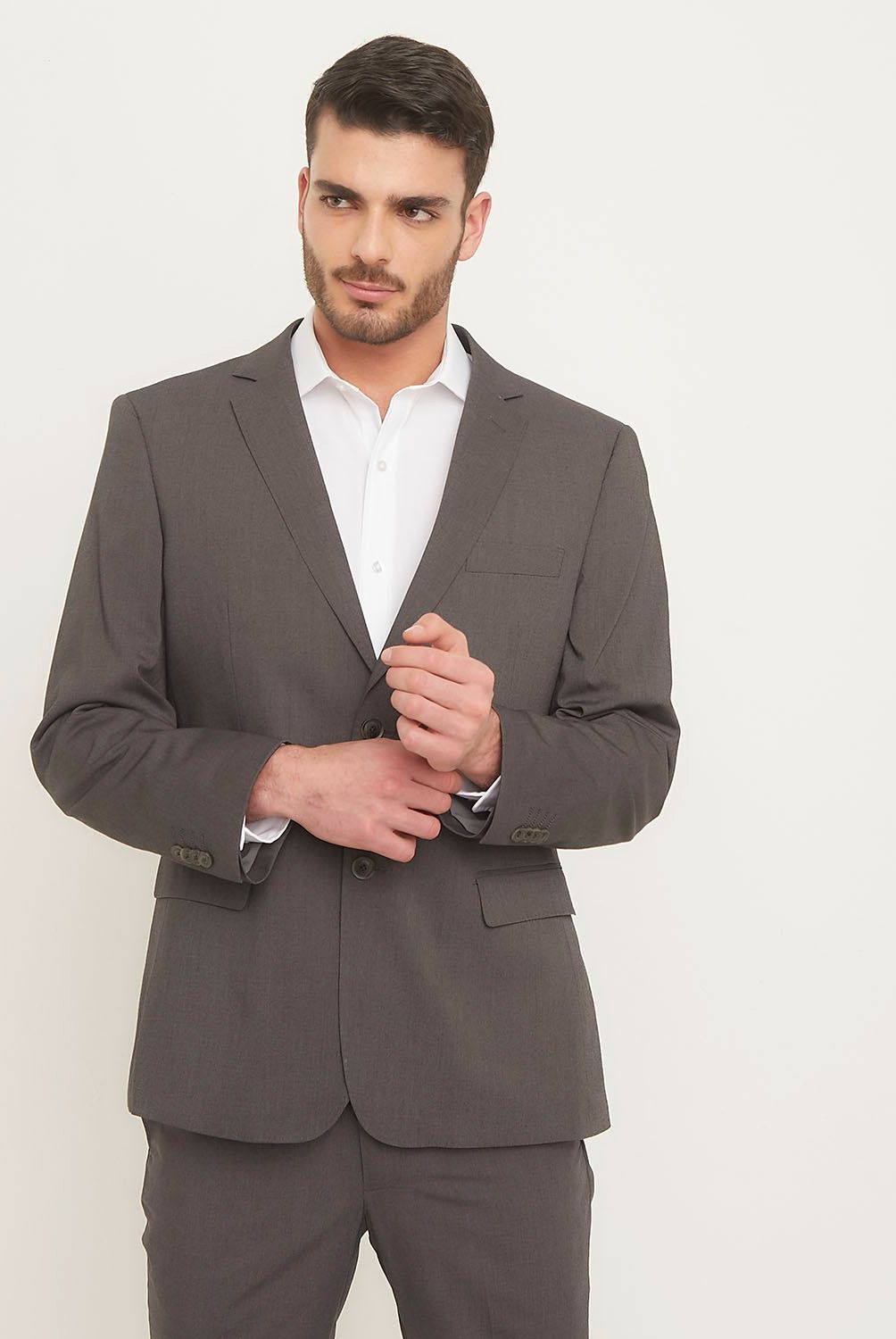 BASEMENT - Chaqueta de Traje Basement Slim Fit Hombre Formal