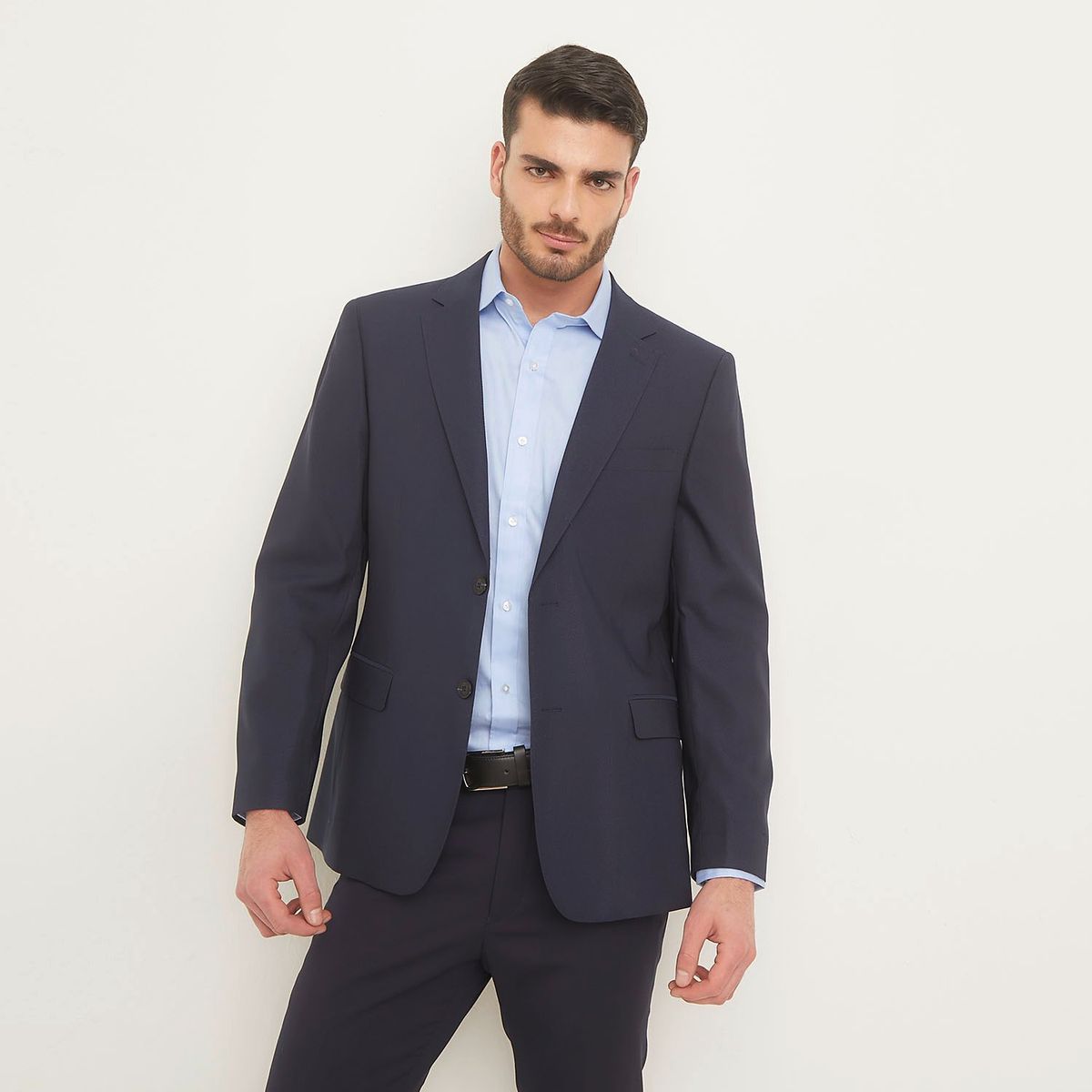 BASEMENT - Chaqueta de Traje Basement Slim Fit Hombre Formal