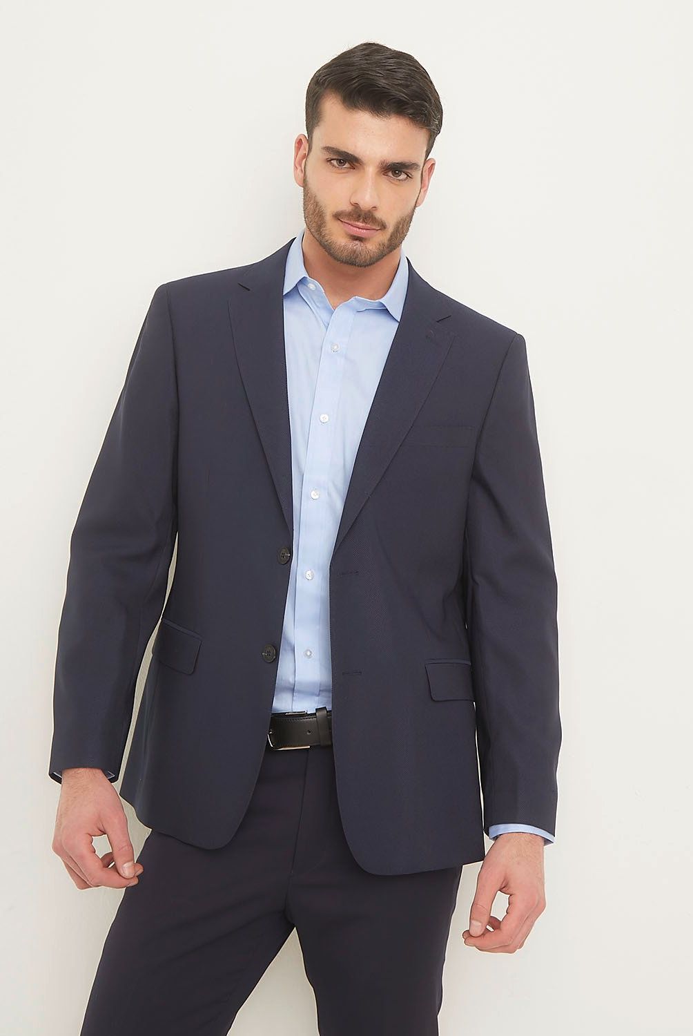 BASEMENT - Chaqueta de Traje Basement Slim Fit Hombre Formal