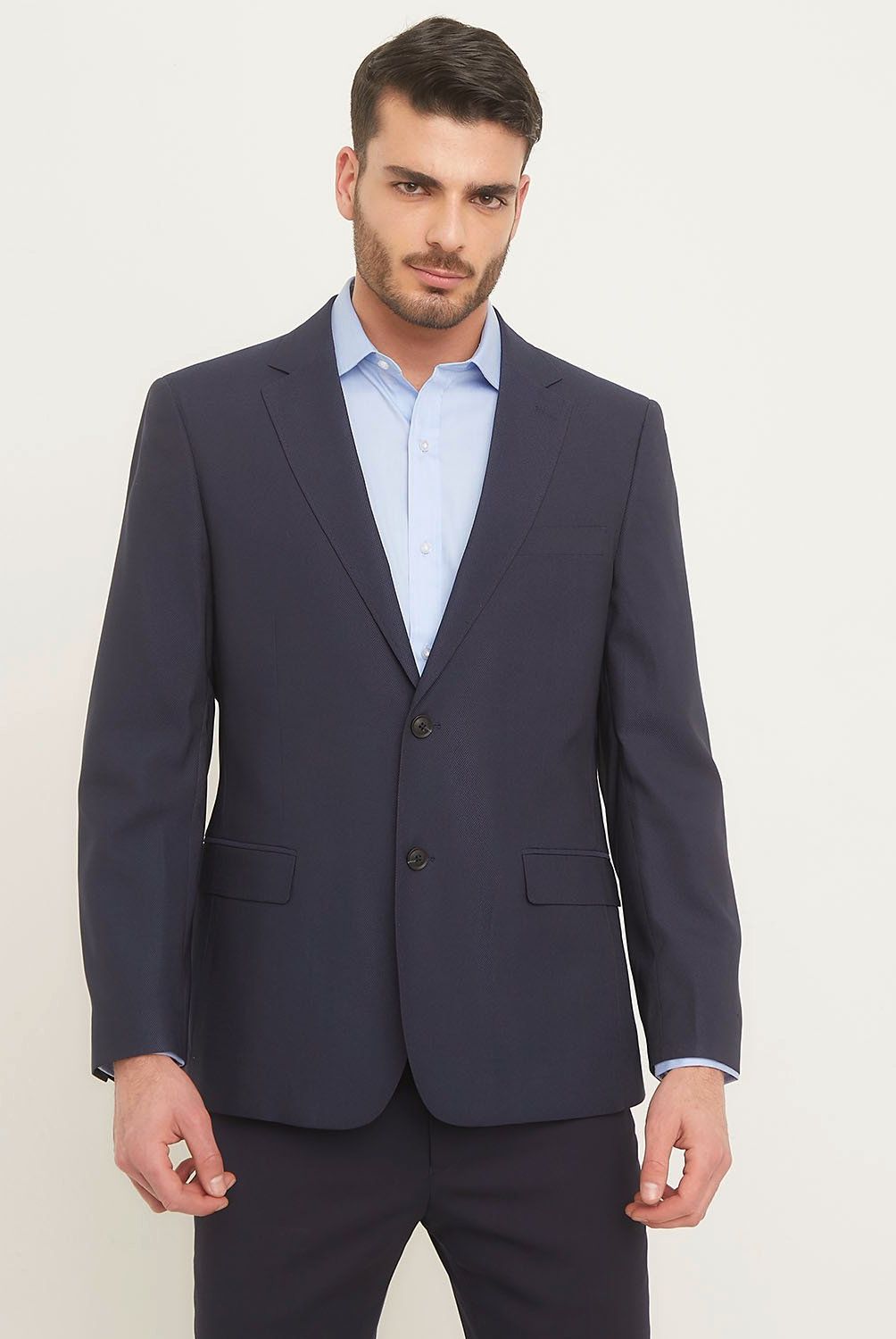 BASEMENT - Chaqueta de Traje Basement Slim Fit Hombre Formal