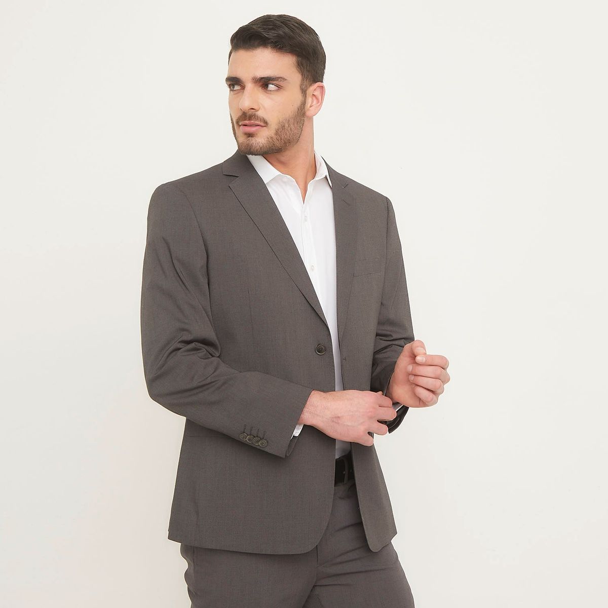 BASEMENT - Chaqueta de Traje Basement Slim Fit Hombre Formal