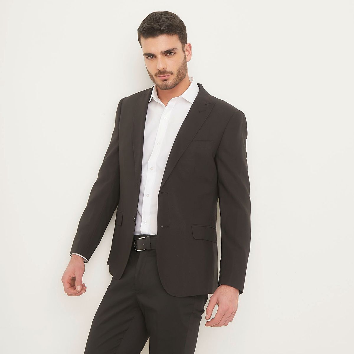 BASEMENT - Chaqueta Traje Formal Hombre Basement Skinny Fit