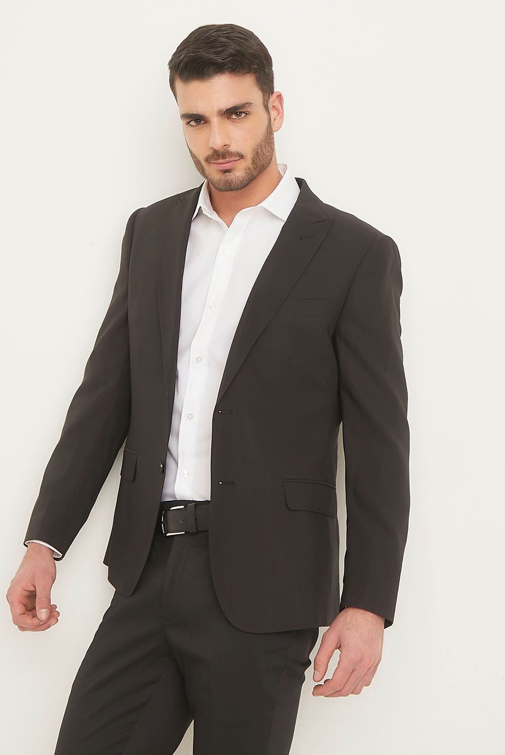 BASEMENT - Chaqueta Traje Formal Hombre Basement Skinny Fit