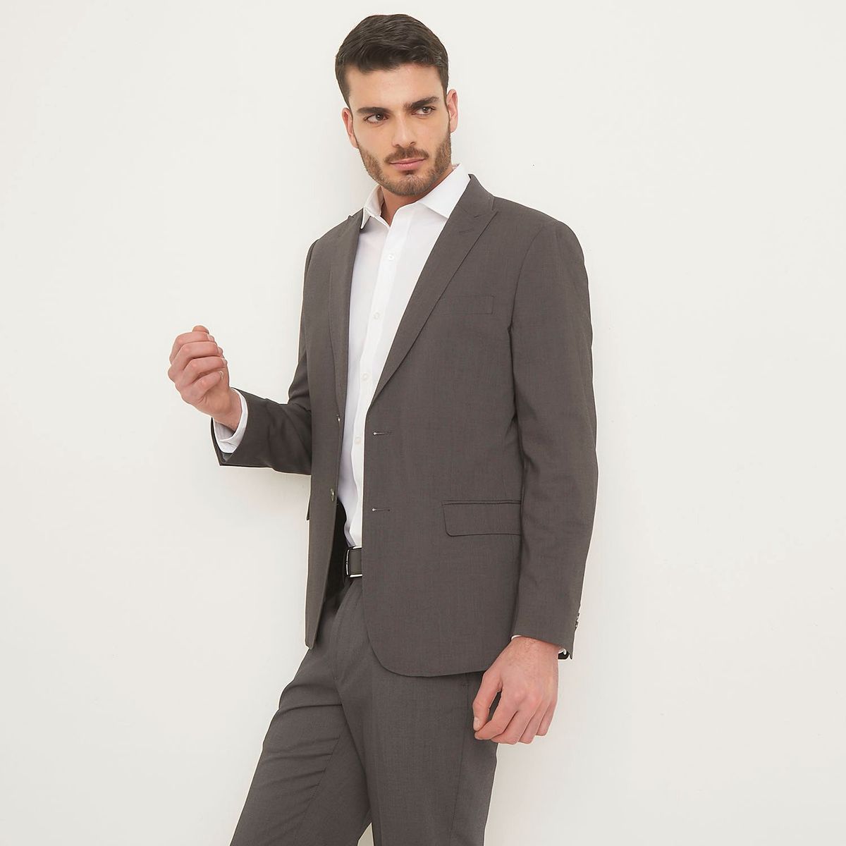 BASEMENT - Chaqueta Traje Formal Hombre Basement Skinny Fit