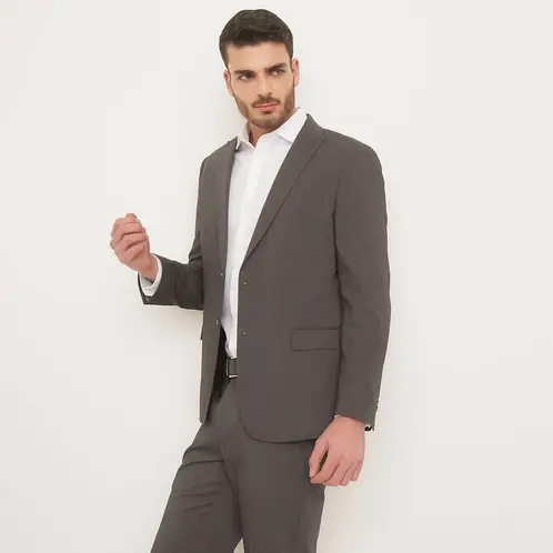 BASEMENT - Chaqueta Traje Formal Hombre Skinny Fit