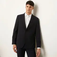 BASEMENT - Chaqueta de Vestir Slim Fit Hombre Poliéster