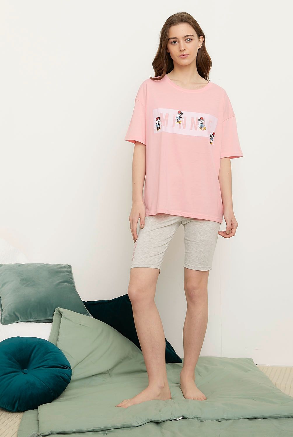 DISNEY - Pijama Largo Mujer Disney