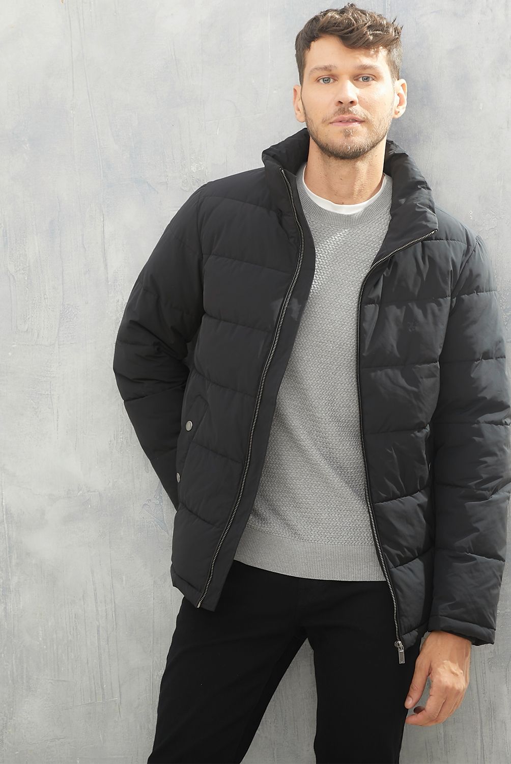 WOLF&HANK - Chaqueta Abrigo Hombre Wolf&Hank