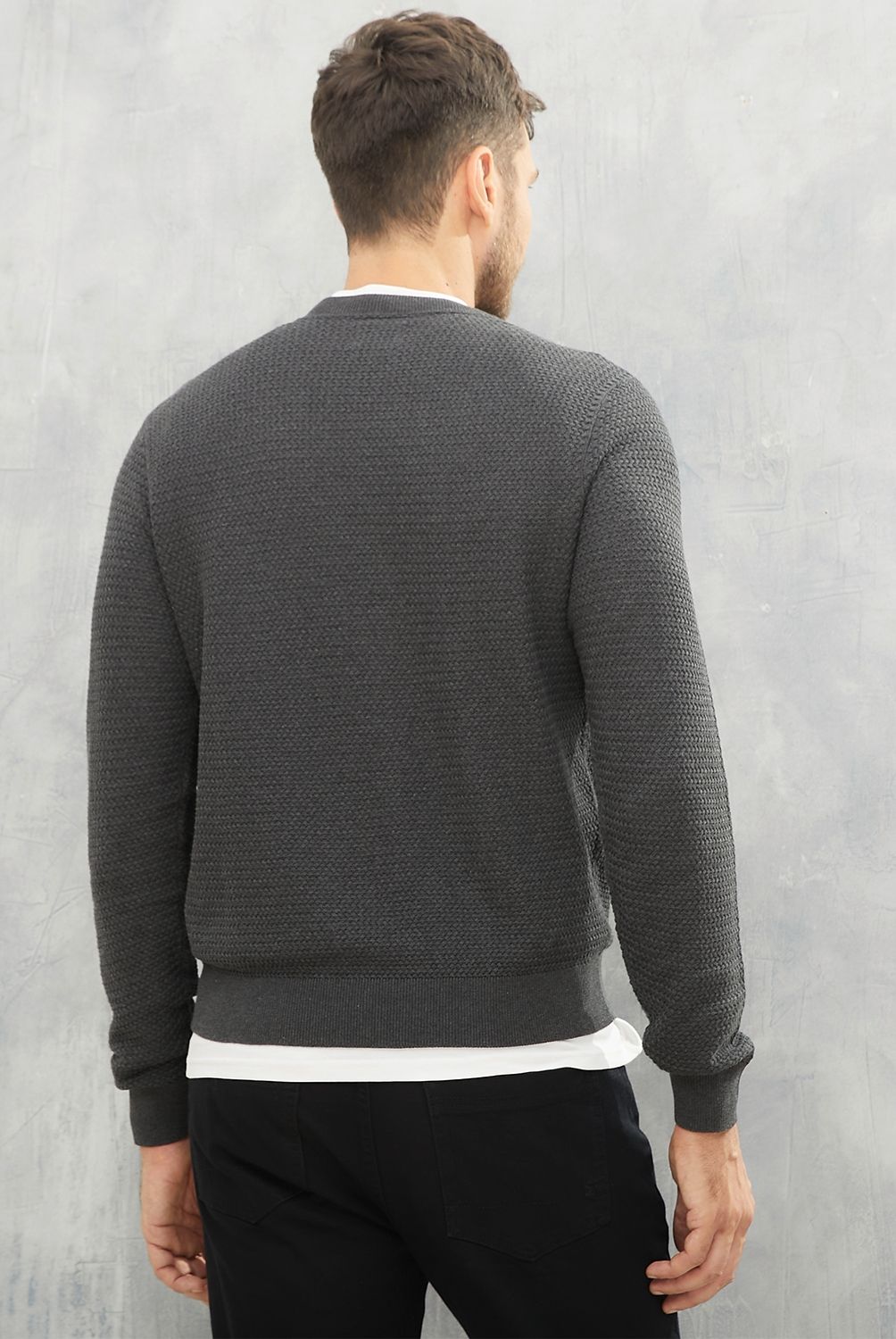 WOLF&HANK - Sweater Chaleco 100% Algodón Hombre Wolf&Hank