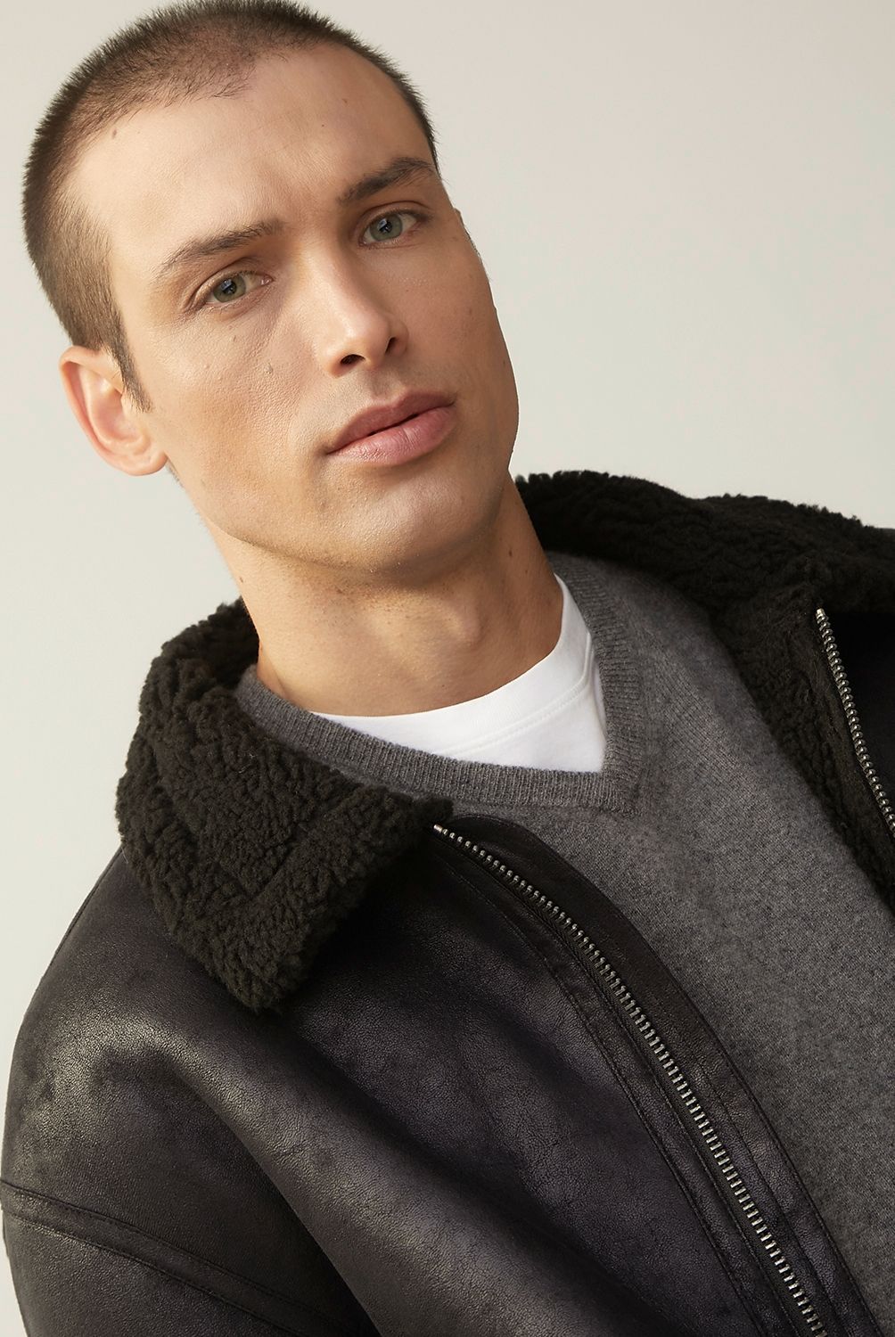 WOLF&HANK - Wolf&Hank Chaqueta Abrigo Hombre