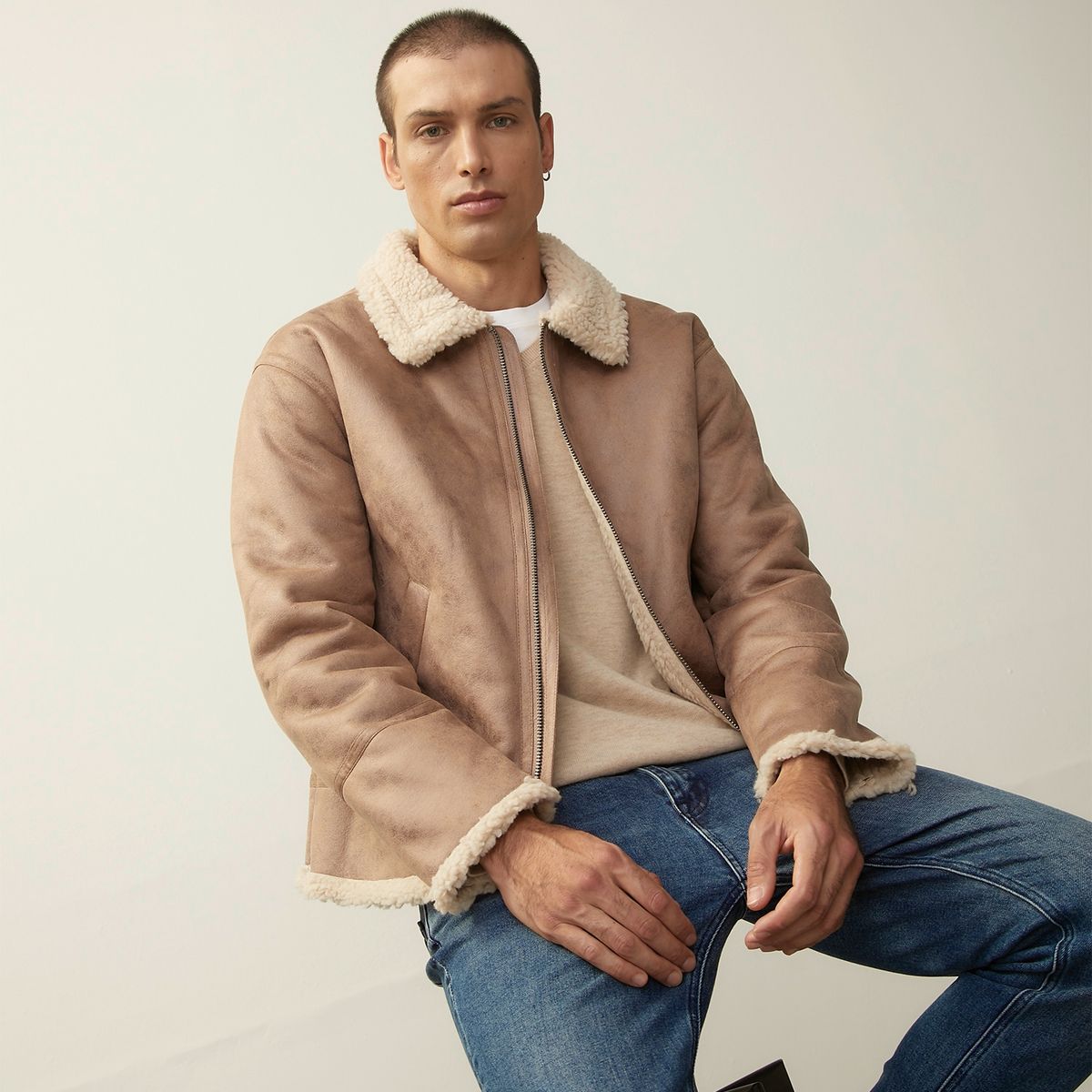 WOLF&HANK - Wolf&Hank Chaqueta Abrigo Hombre