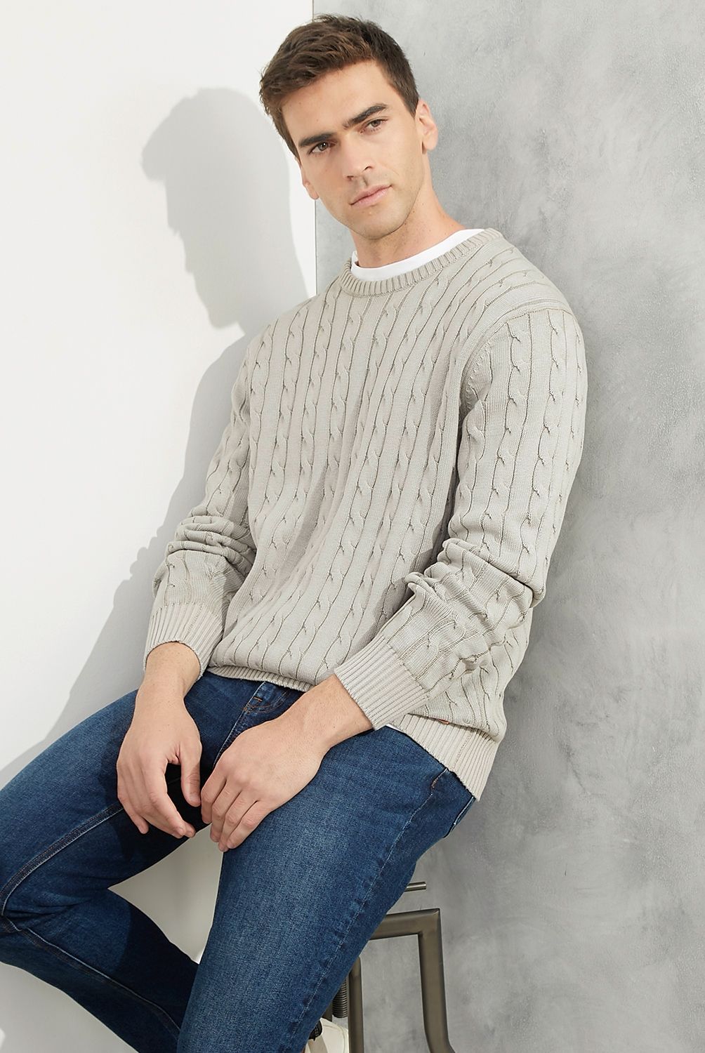 WOLF&HANK - Sweater Chaleco 100% Algodón Hombre Wolf&Hank