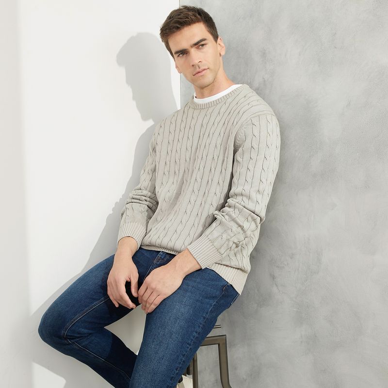 WOLF&HANK - Sweater Chaleco 100% Algodón Hombre Wolf&Hank