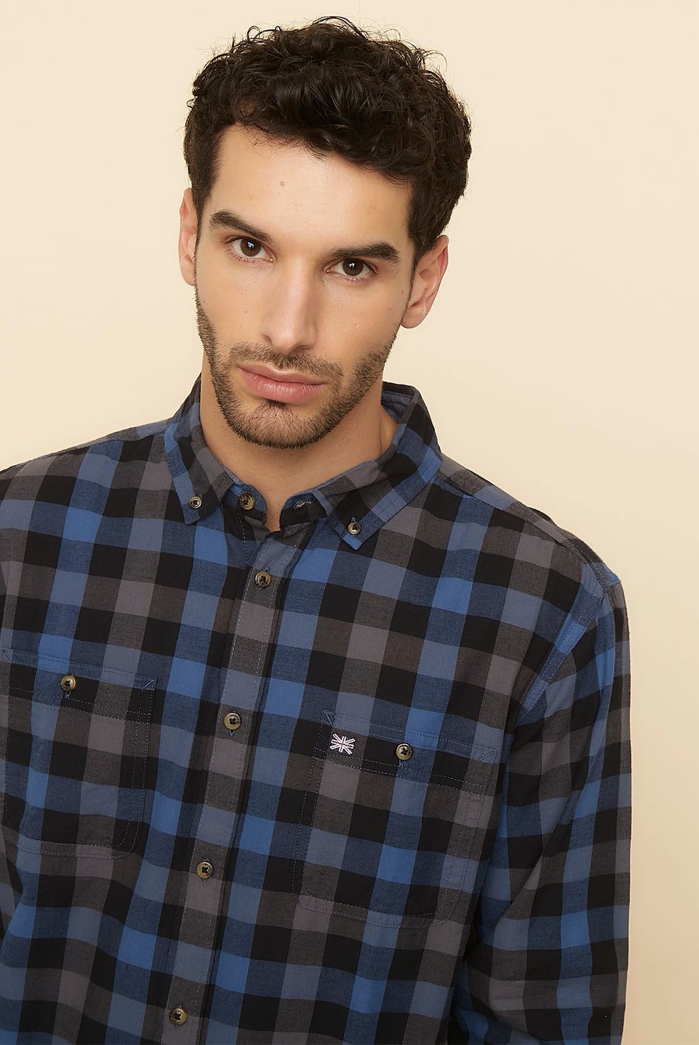 UNIVERSITY CLUB - Camisa Casual Manga Larga Hombre University Club