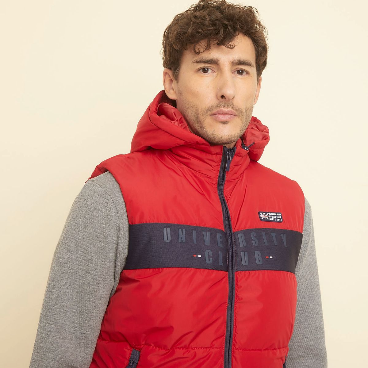 UNIVERSITY CLUB - University Club Parka Sin Mangas Hombre