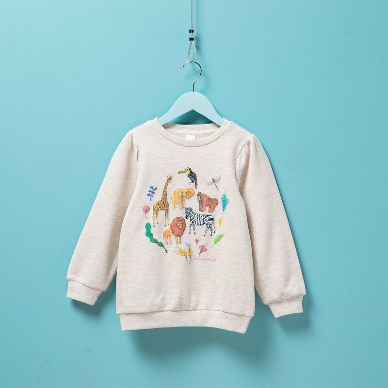 YAMP - Polerón Niña Algodón Afranelado Yamp