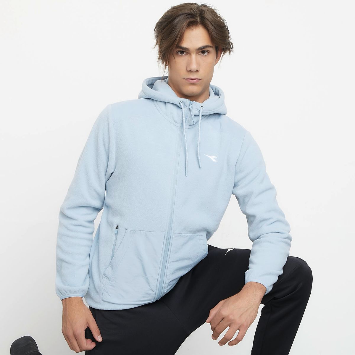 DIADORA - Polerón Deportivo Polar Hombre Diadora