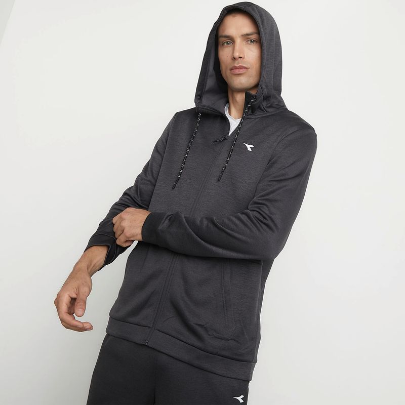 DIADORA - Polerón Con Cierre Deportivo Hombre Diadora