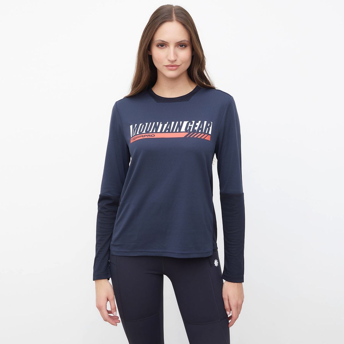 MOUNTAIN GEAR - Polera Manga Larga Mujer Mountain Gear