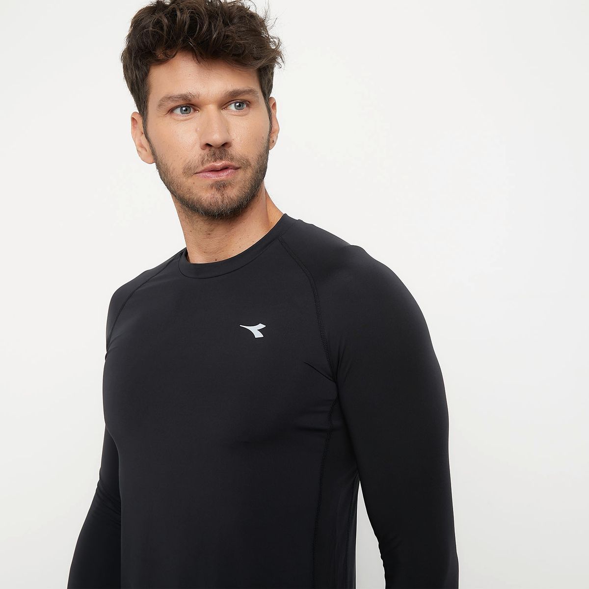 DIADORA - Polera Deportiva Primera Capa Hombre Diadora