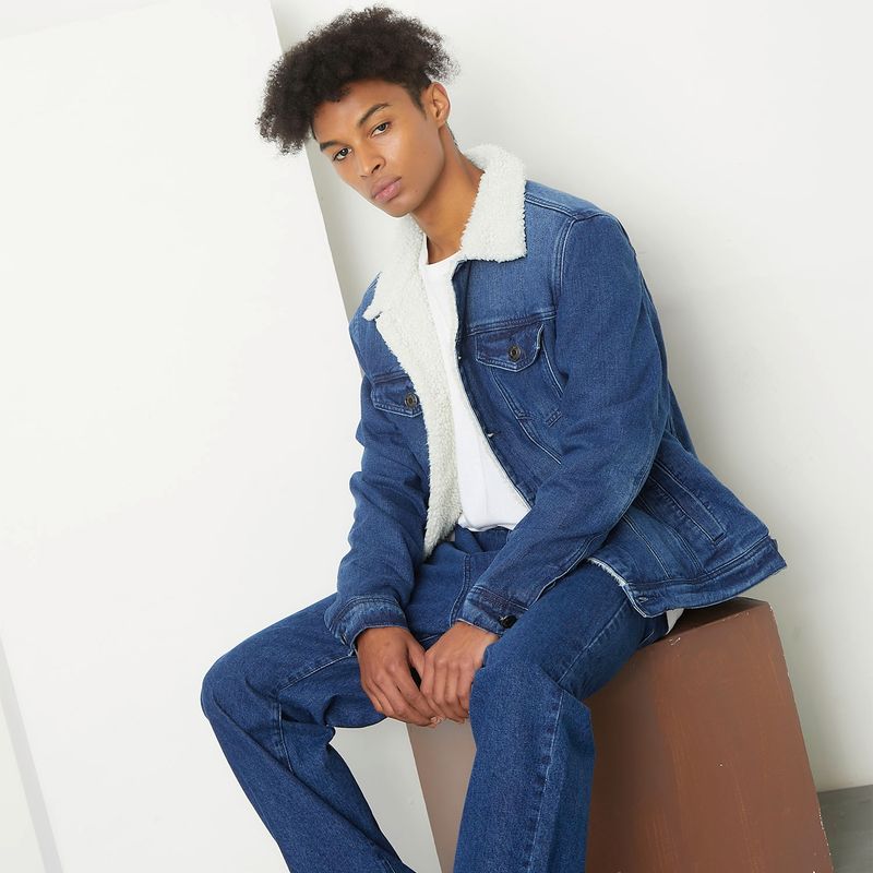 BEARCLIFF - Bearcliff Chaqueta Jeans Chiporro Hombre