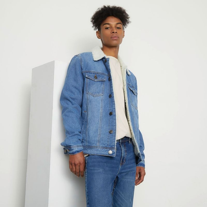 BEARCLIFF - Bearcliff Chaqueta Jeans Chiporro Hombre