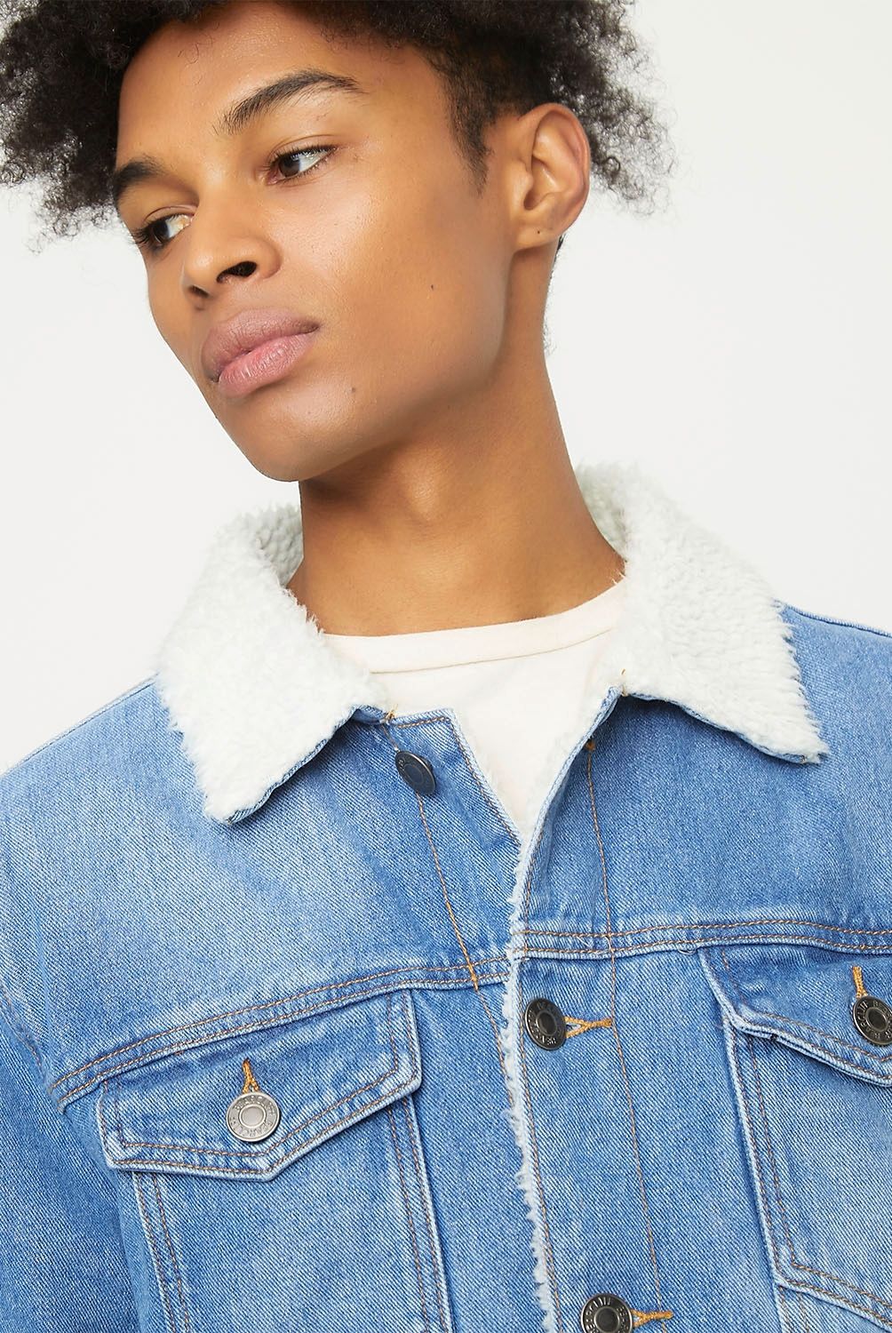 BEARCLIFF - Bearcliff Chaqueta Jeans Chiporro Hombre