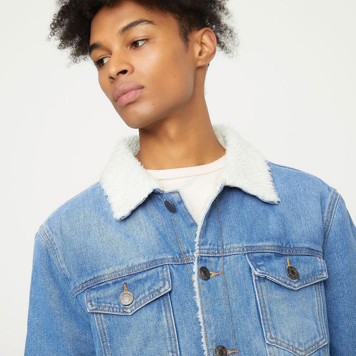 BEARCLIFF - Bearcliff Chaqueta Jeans Chiporro Hombre