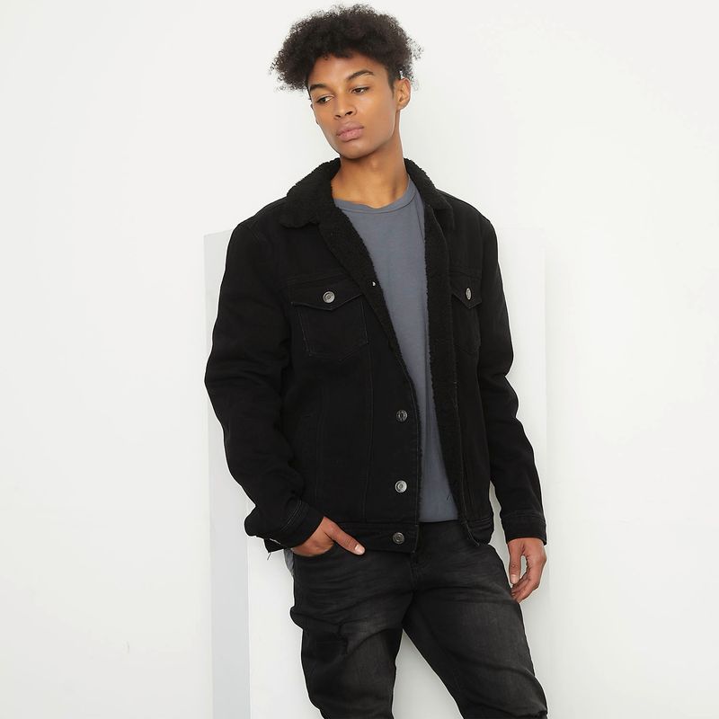 BEARCLIFF - Bearcliff Chaqueta Jeans Chiporro Hombre