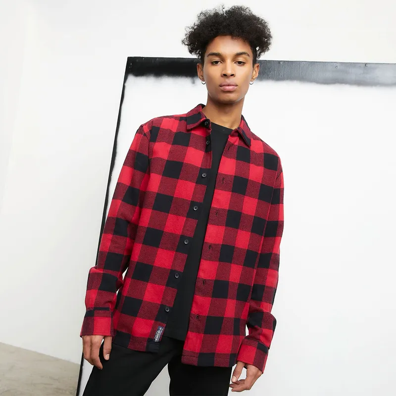 BEARCLIFF - Camisa Manga Larga Regular Fit Hombre Bearcliff