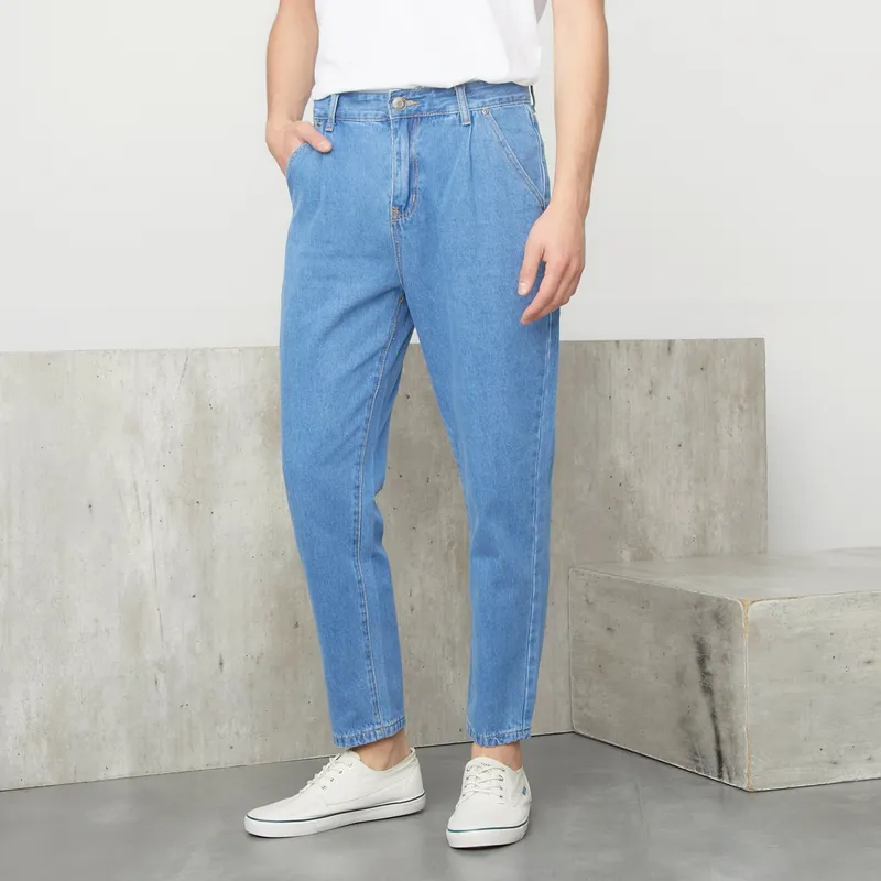 BEARCLIFF - Jeans Balloon Fit Denim Hombre Bearcliff
